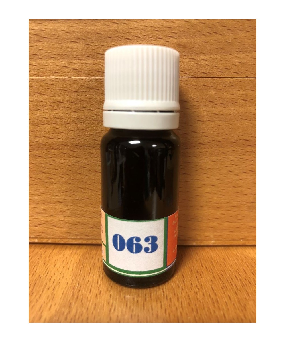 063 can restore the ecosystem of the skin and mucous membranes.