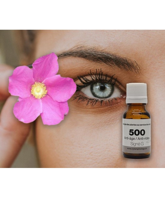 SG 500 collagen anti-aging / anti-wrinkle with the musky rose of Chile.