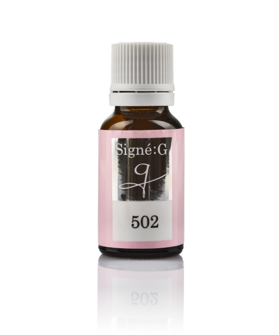 SG 502 tightens the pores of the skin - has argan oil.