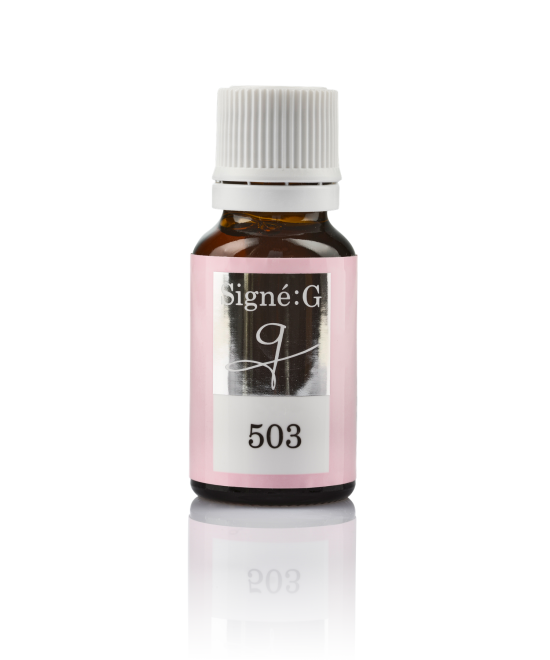 SG 503 burns - with wheat germ oil.
