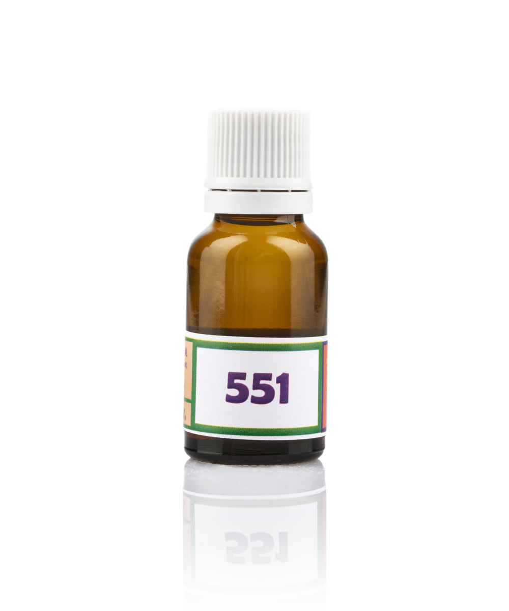 SG 551 Capillary network quality with argan oil.